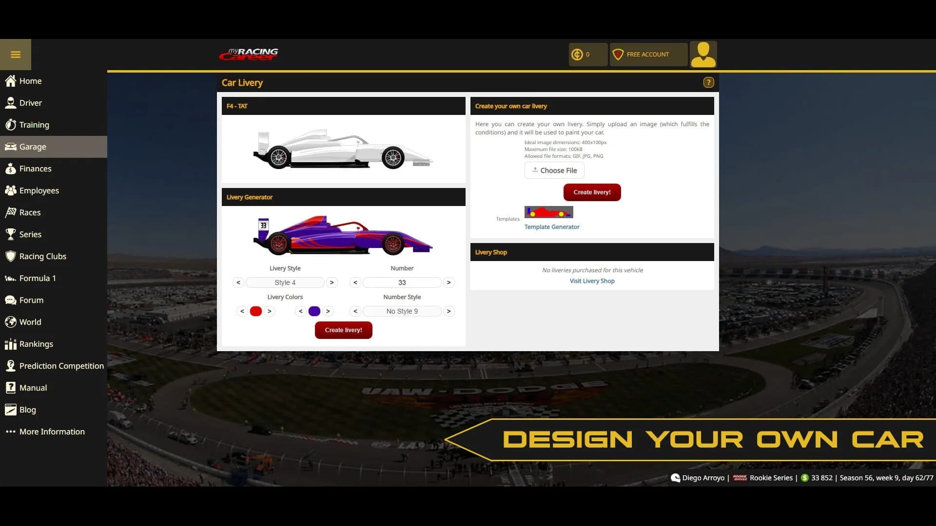 My Racing Career screenshot 3