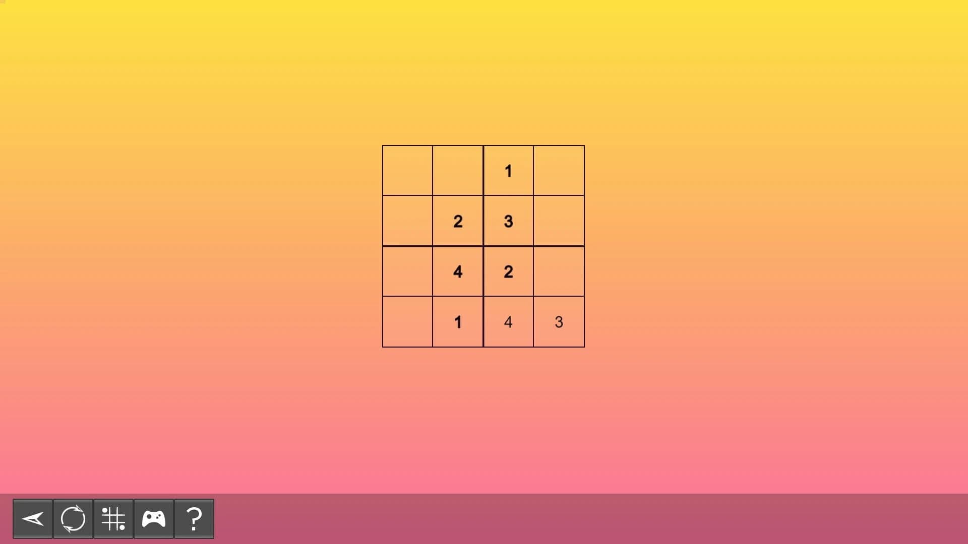My Sudoku: Classic 4x4 Easy 2 screenshot 4