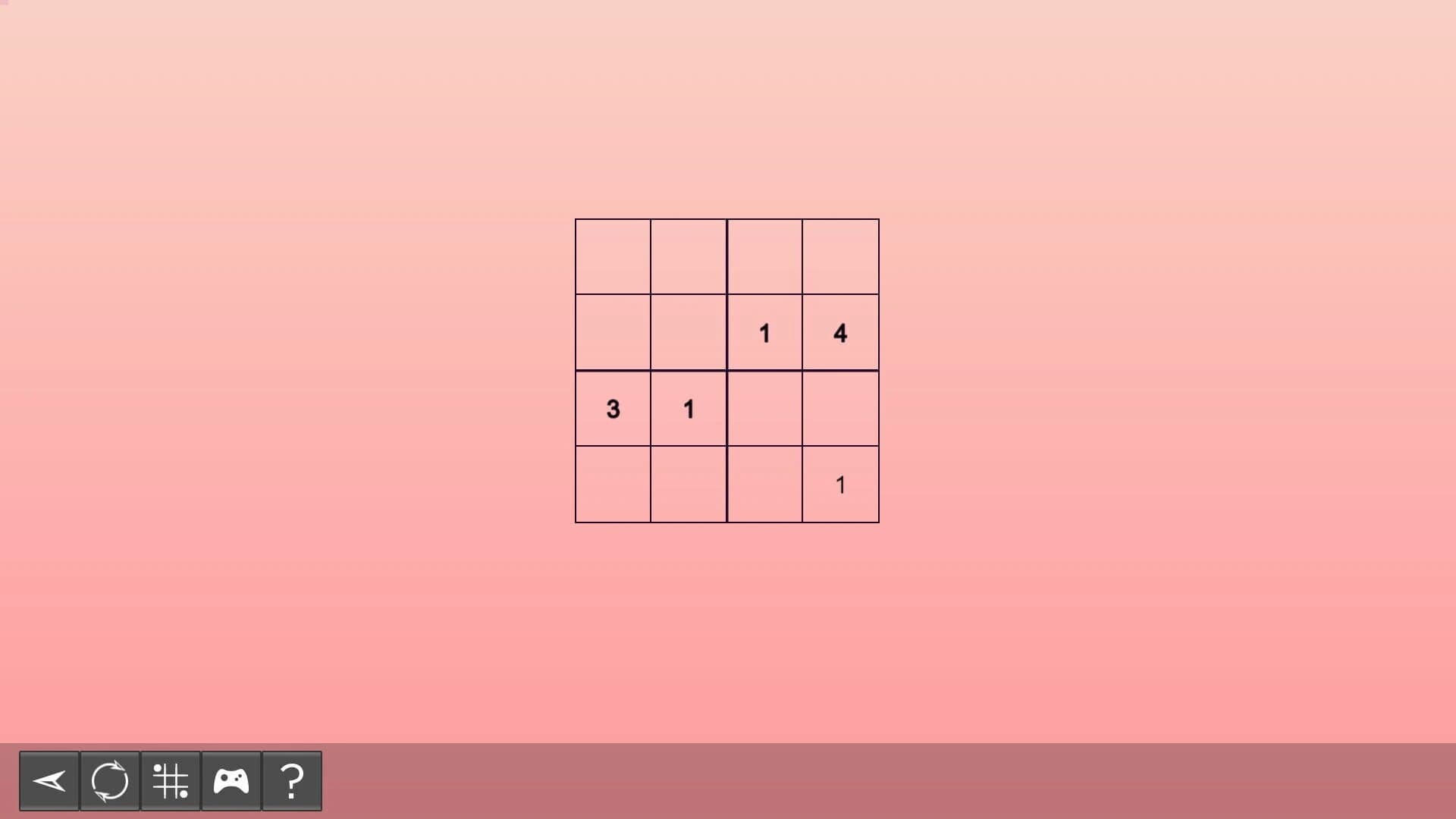 My Sudoku: Classic 4x4 Easy 4 screenshot 2
