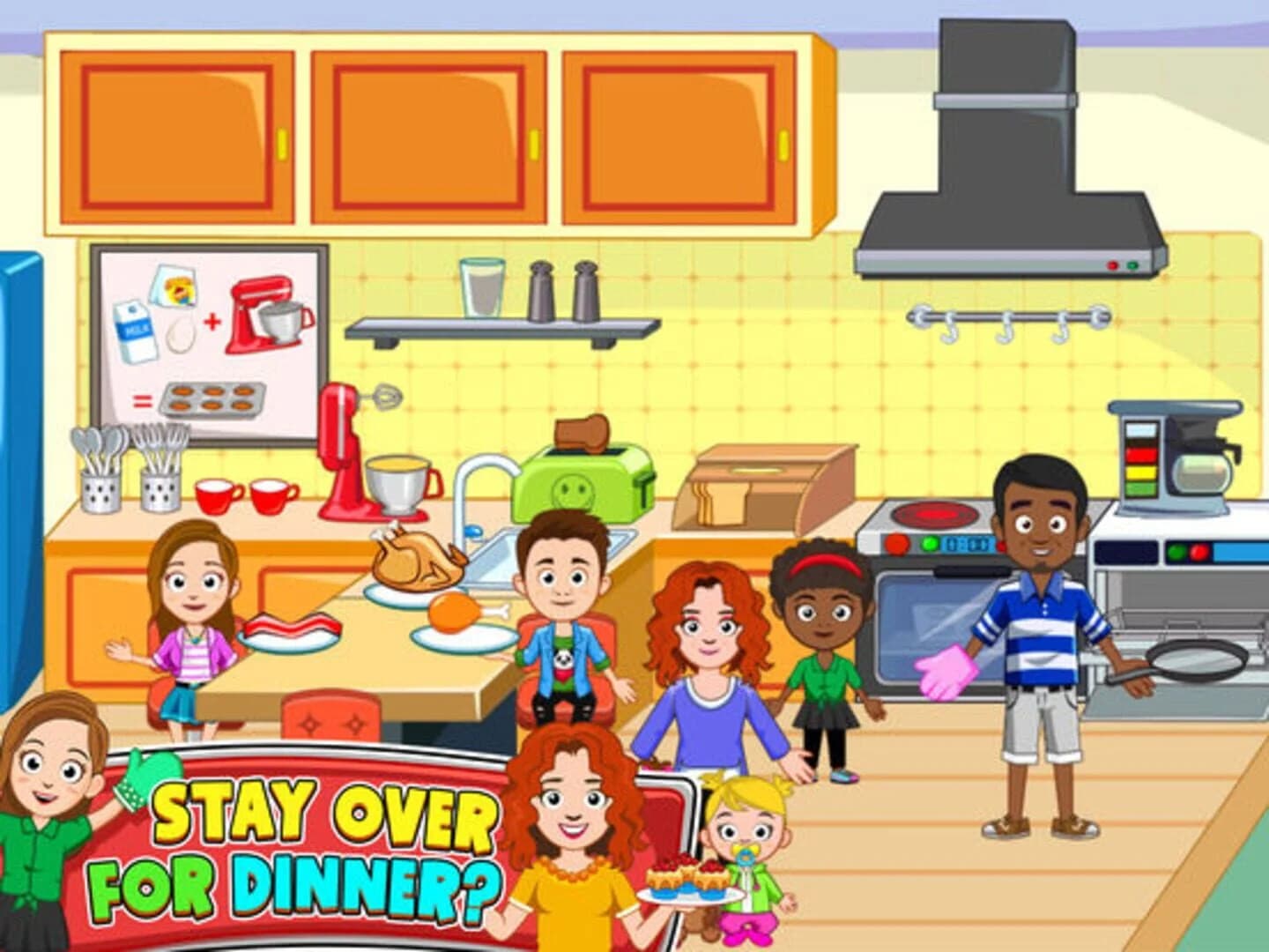 My Town: Best Friends' House screenshot 2