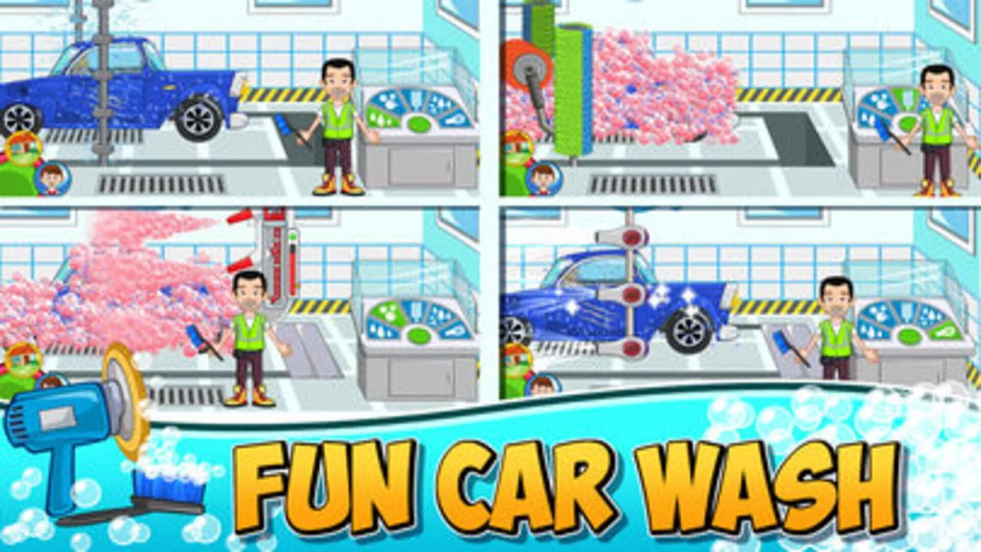 My Town: Car (wash, fix & drive cars) screenshot 5