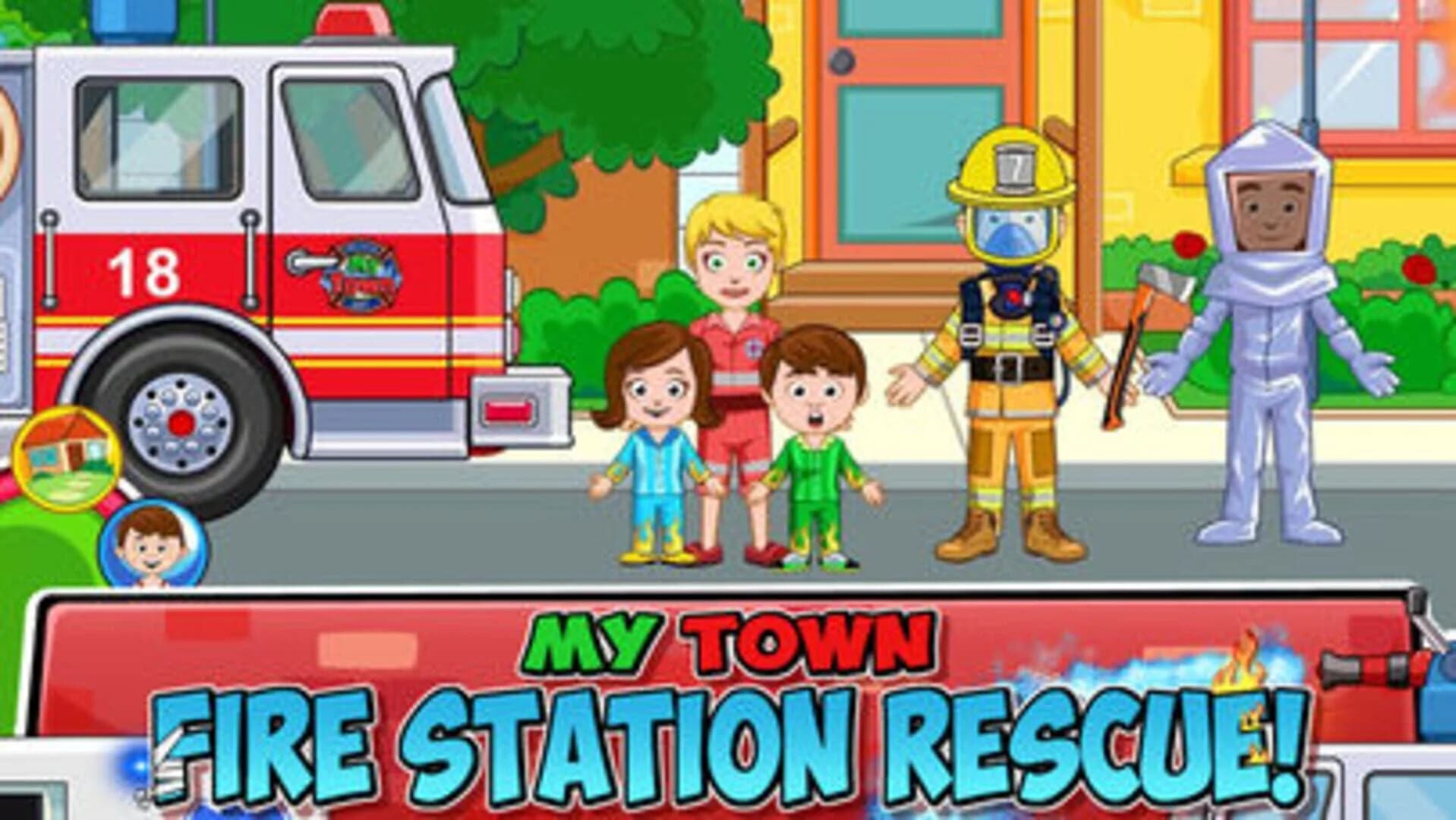 My Town: Fire station Rescue screenshot 3