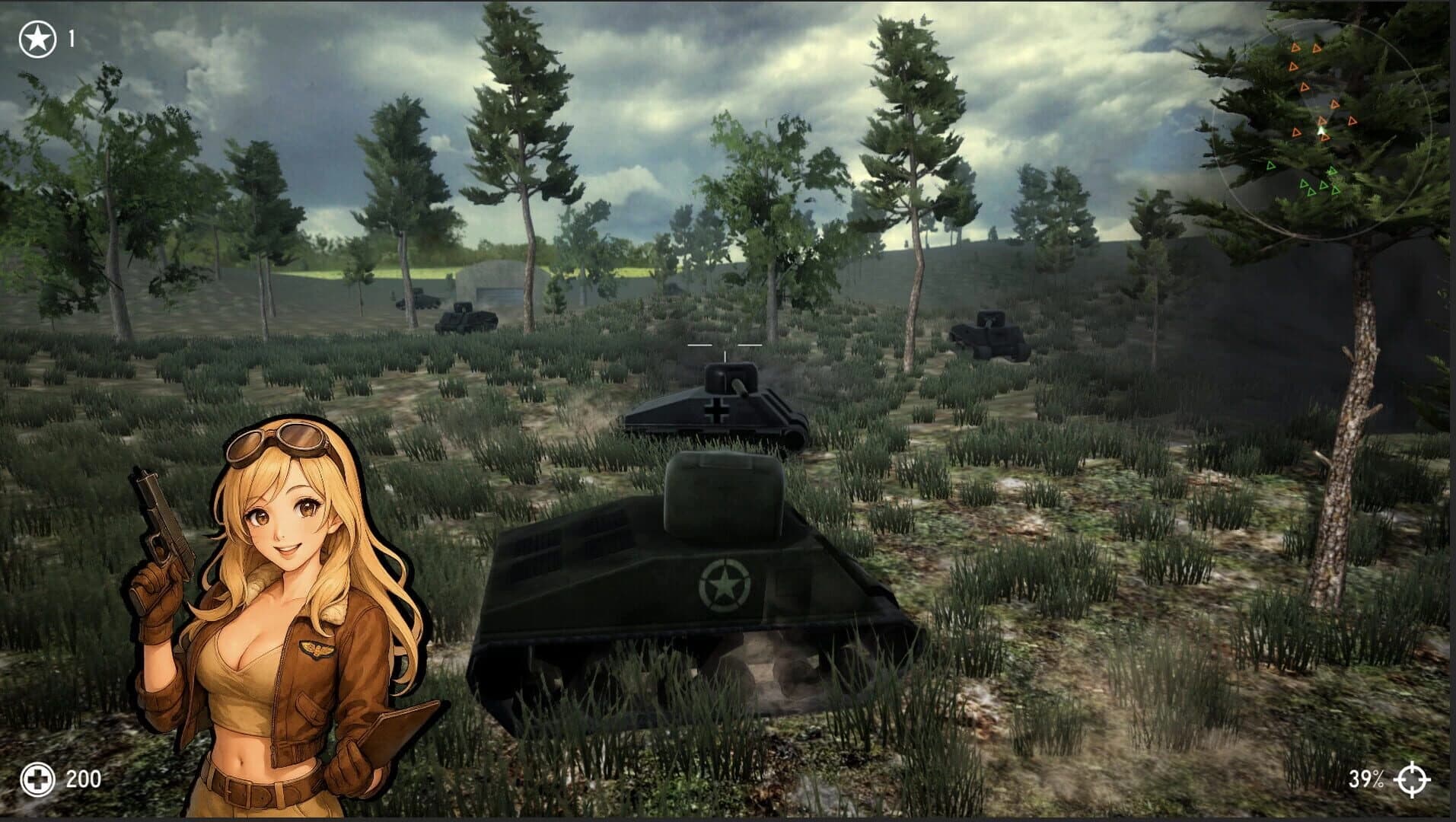 My Waifu Is A Tank Girl! screenshot 4