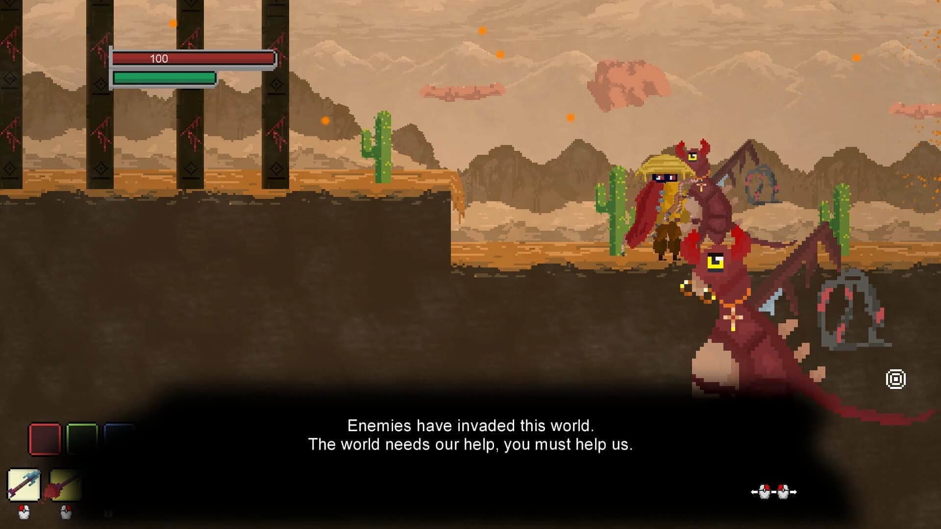 Mysterious warrior screenshot 1