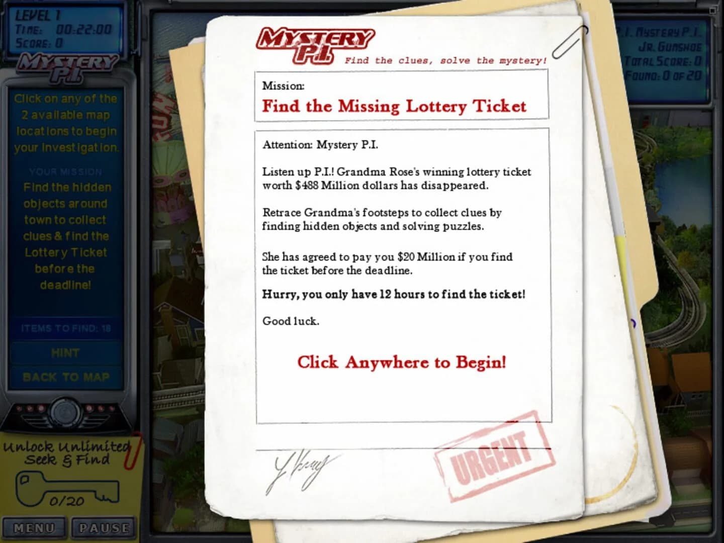 Mystery P.I.: The Lottery Ticket screenshot 2