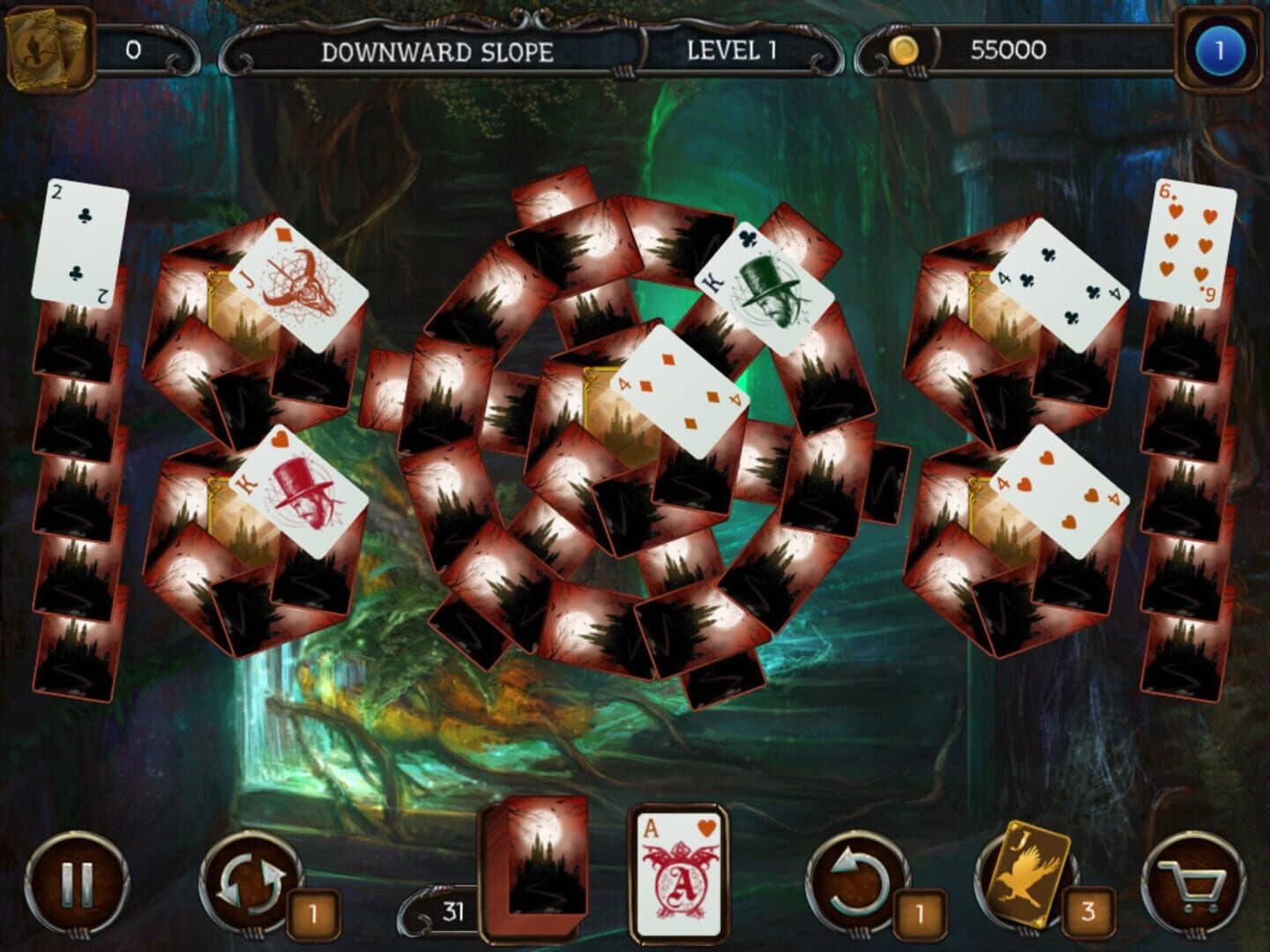 Mystery Solitaire: Arkham's Spirits screenshot 2
