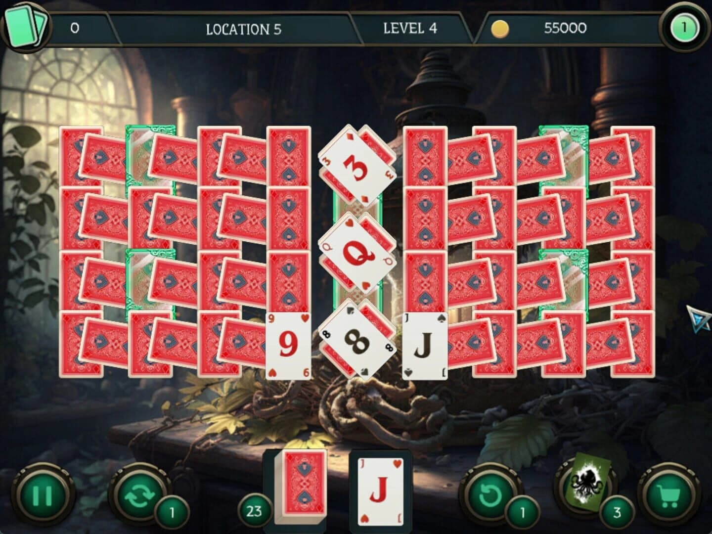 Mystery Solitaire: Cthulhu Mythos 2 screenshot 4