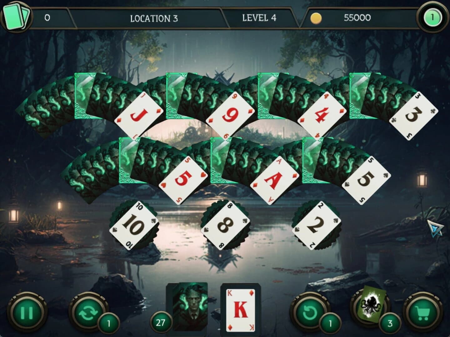 Mystery Solitaire: Cthulhu Mythos 2 screenshot 2