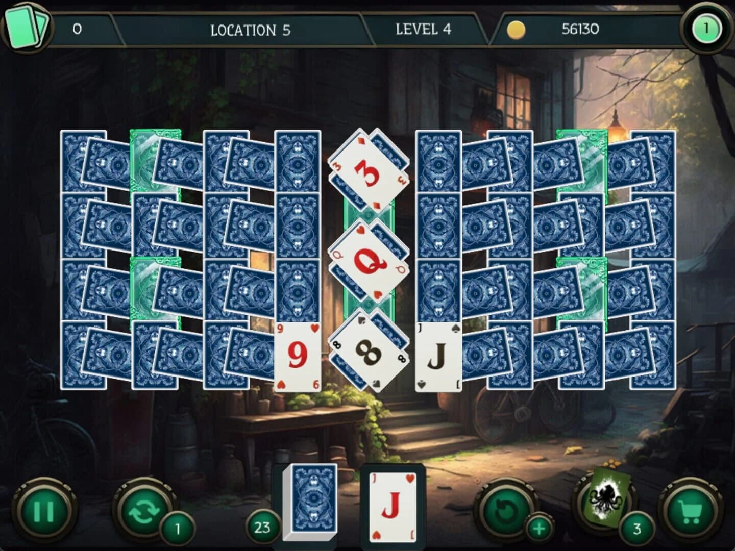 Mystery Solitaire: Cthulhu Mythos 3 screenshot 2