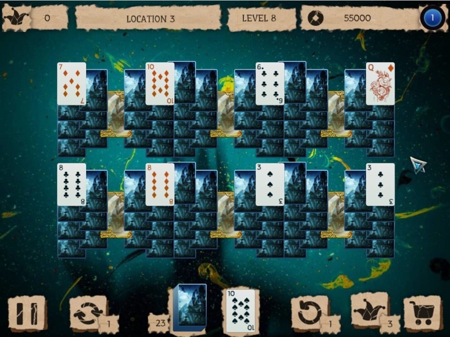 Mystery Solitaire: The Black Raven 3 screenshot 3
