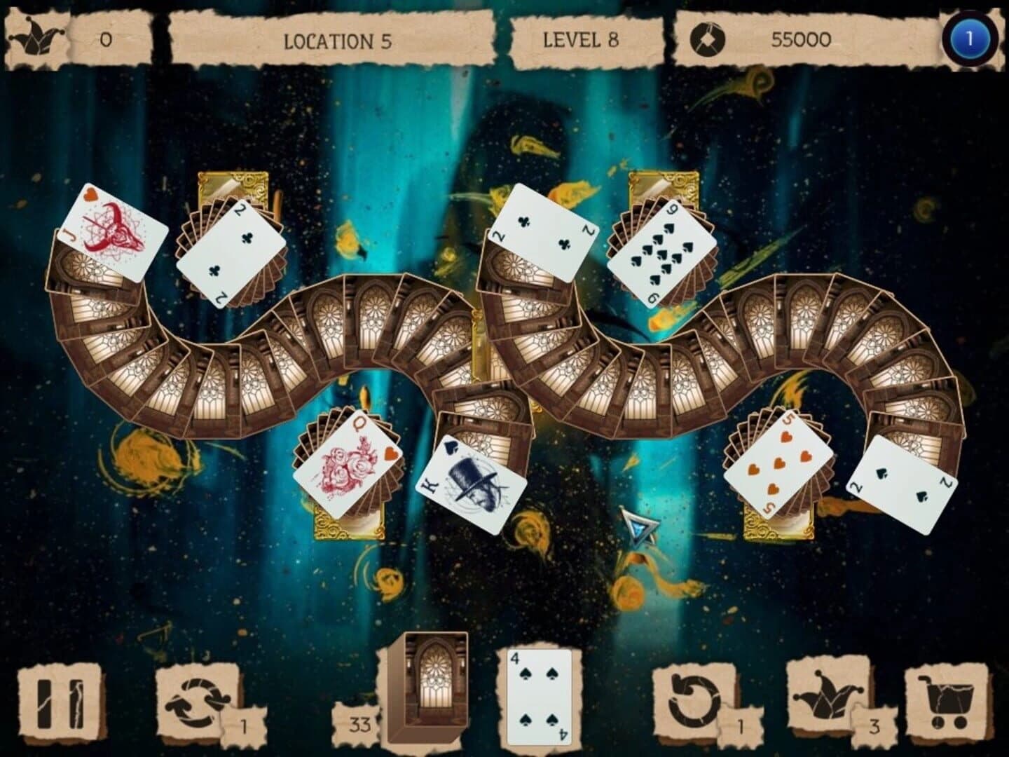 Mystery Solitaire: The Black Raven 3 screenshot 5