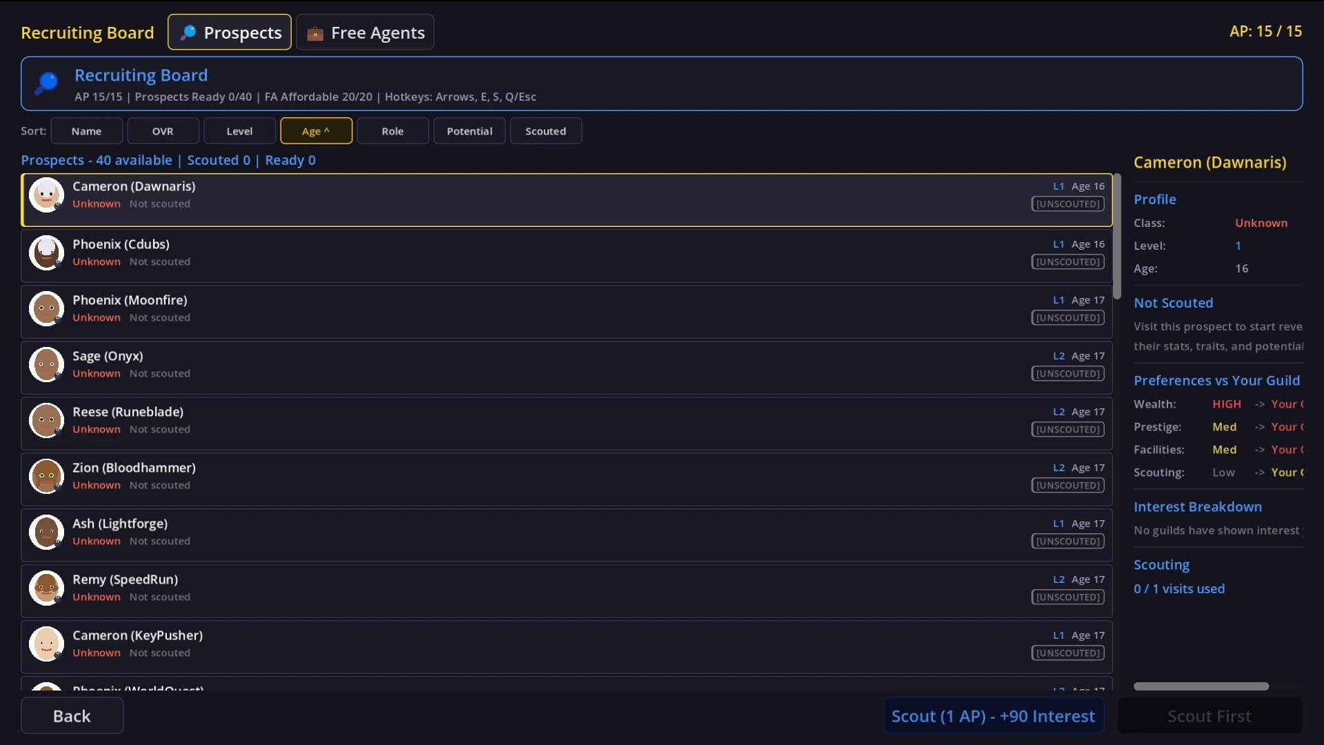 Mythic Manager screenshot 4