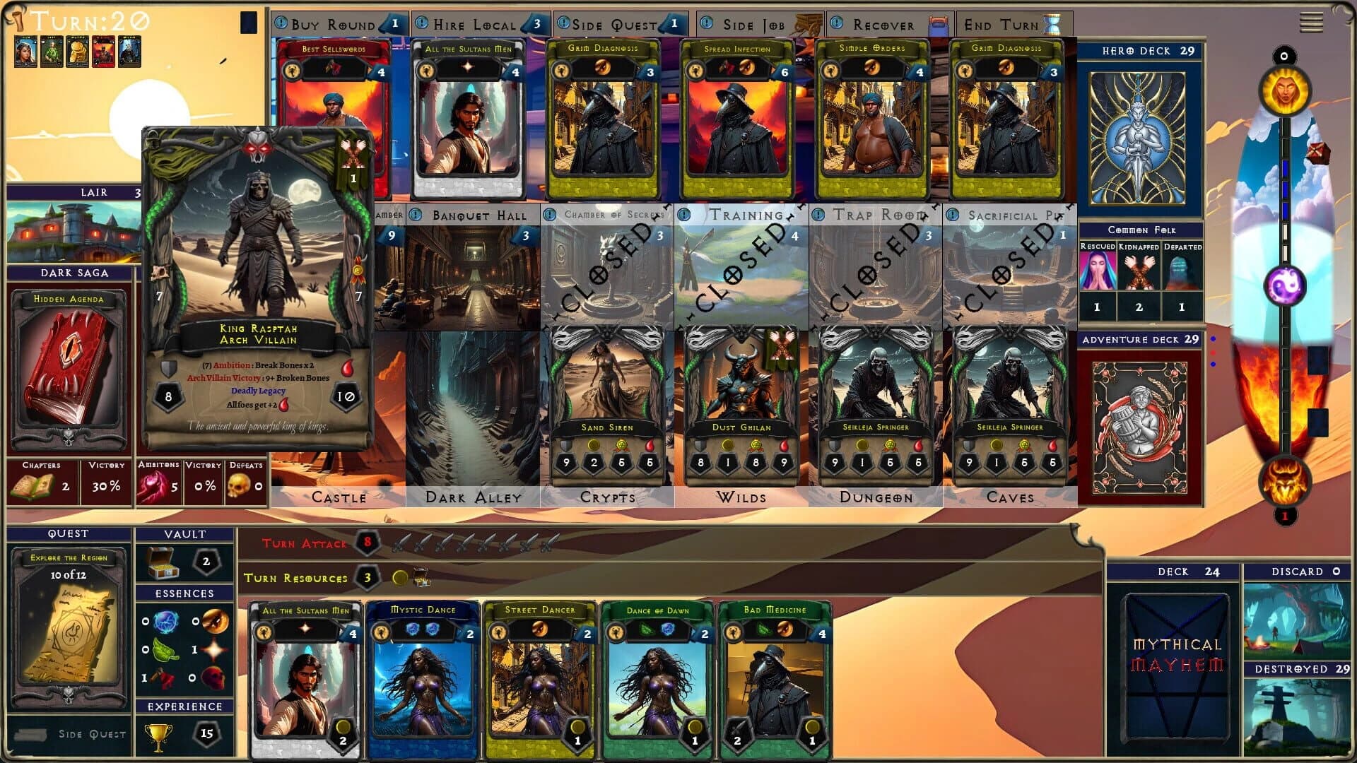 Mythical Mayhem: Twisting Sands Expansion screenshot 1
