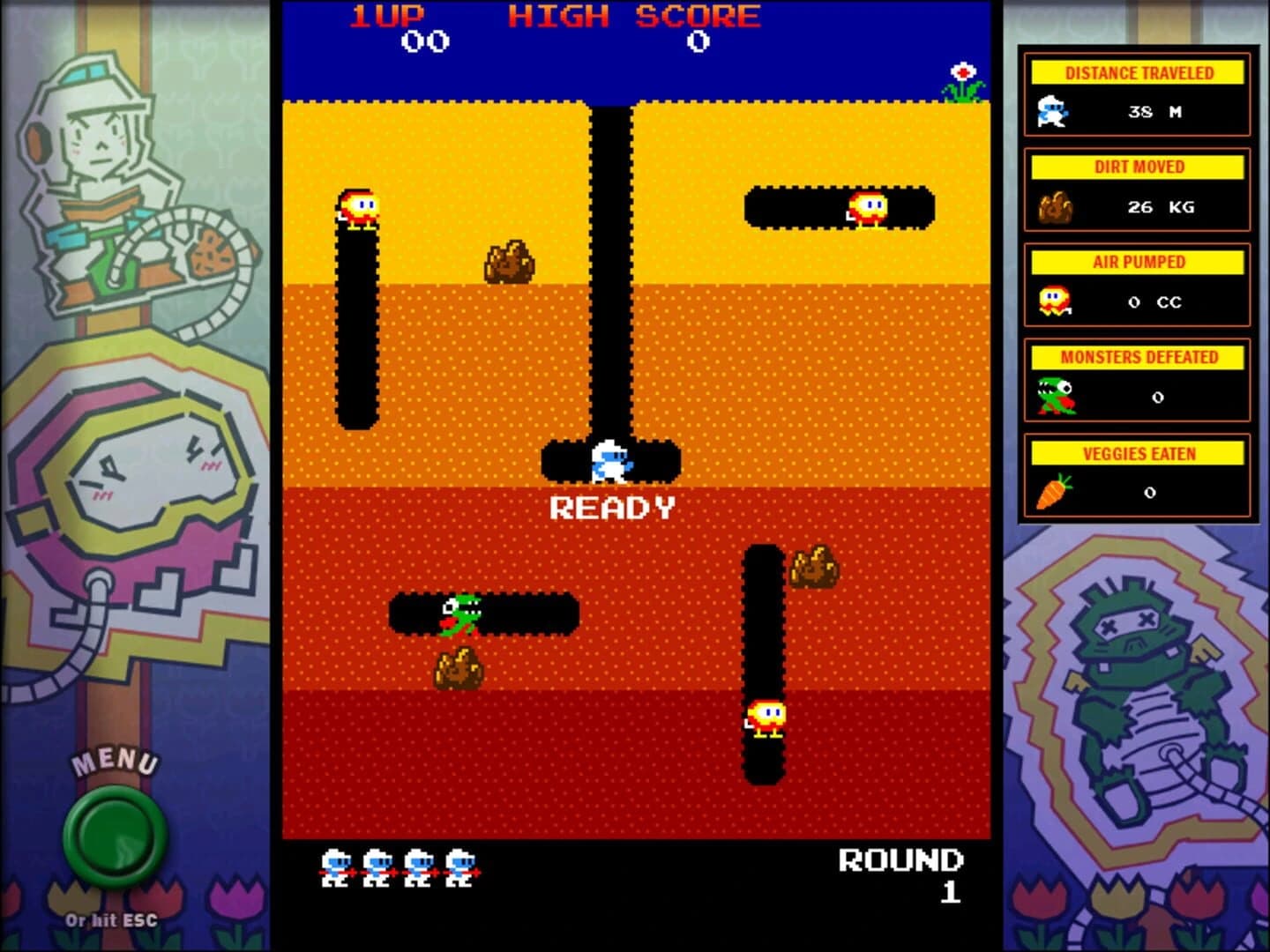 Namco All-Stars: Pac-Man and Dig Dug screenshot 4