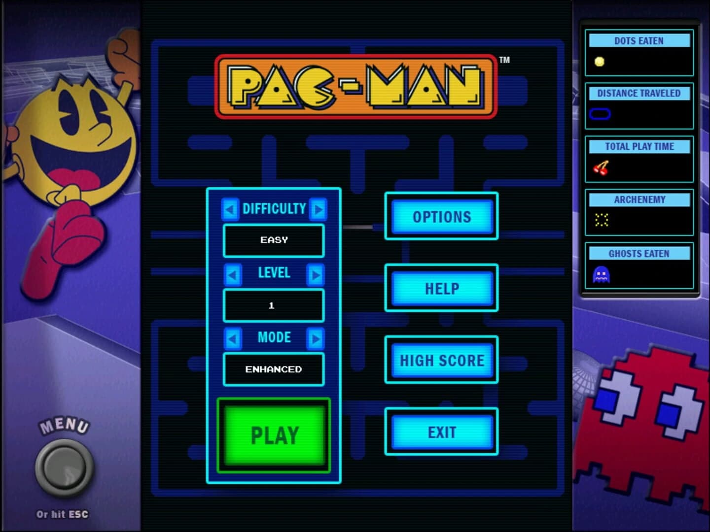 Namco All-Stars: Pac-Man and Dig Dug screenshot 1