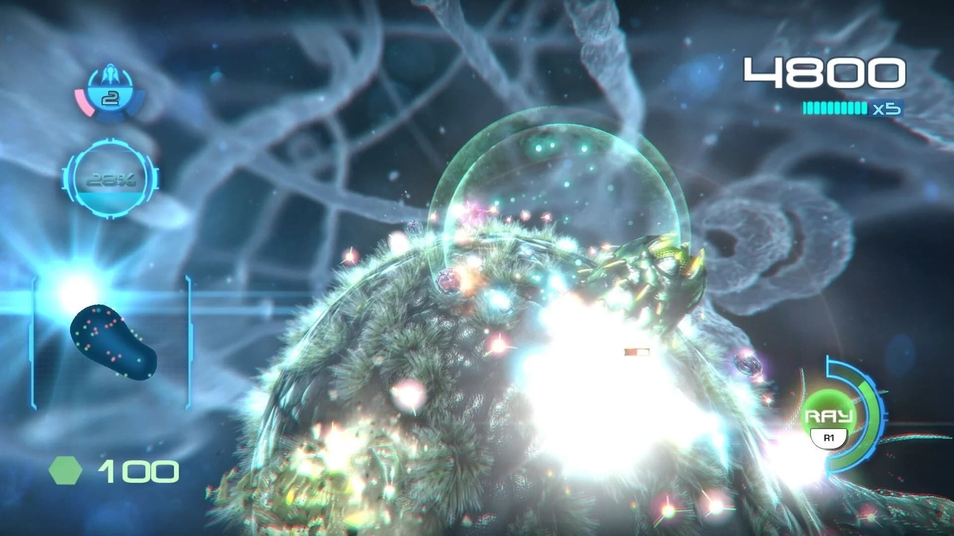 Nano Assault Neo-X screenshot 1