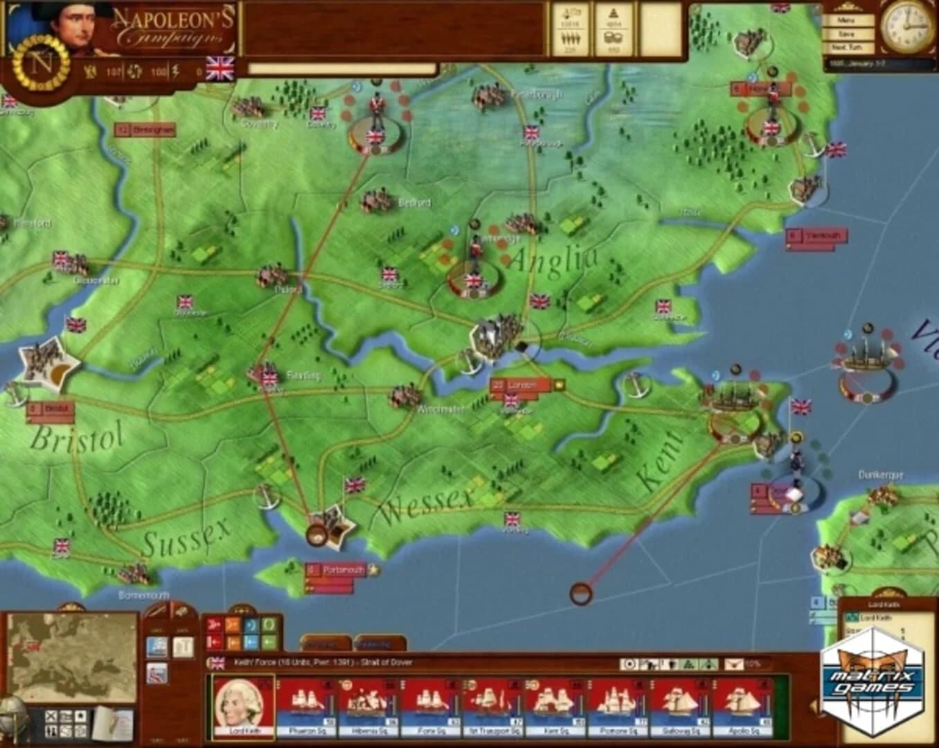 Napoleon's Campaigns screenshot 2