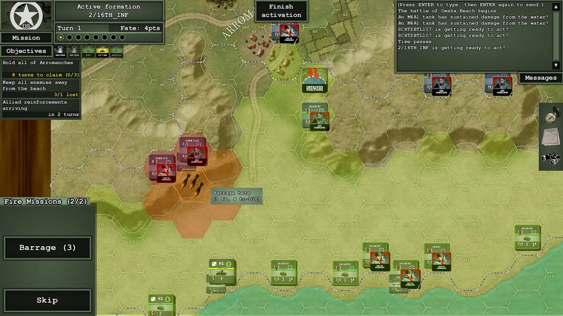 Nations At War Digital screenshot 4