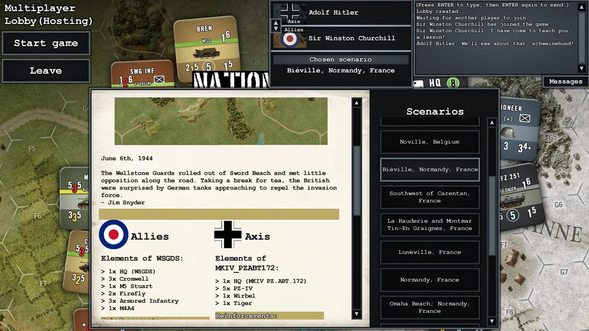 Nations At War Digital screenshot 3