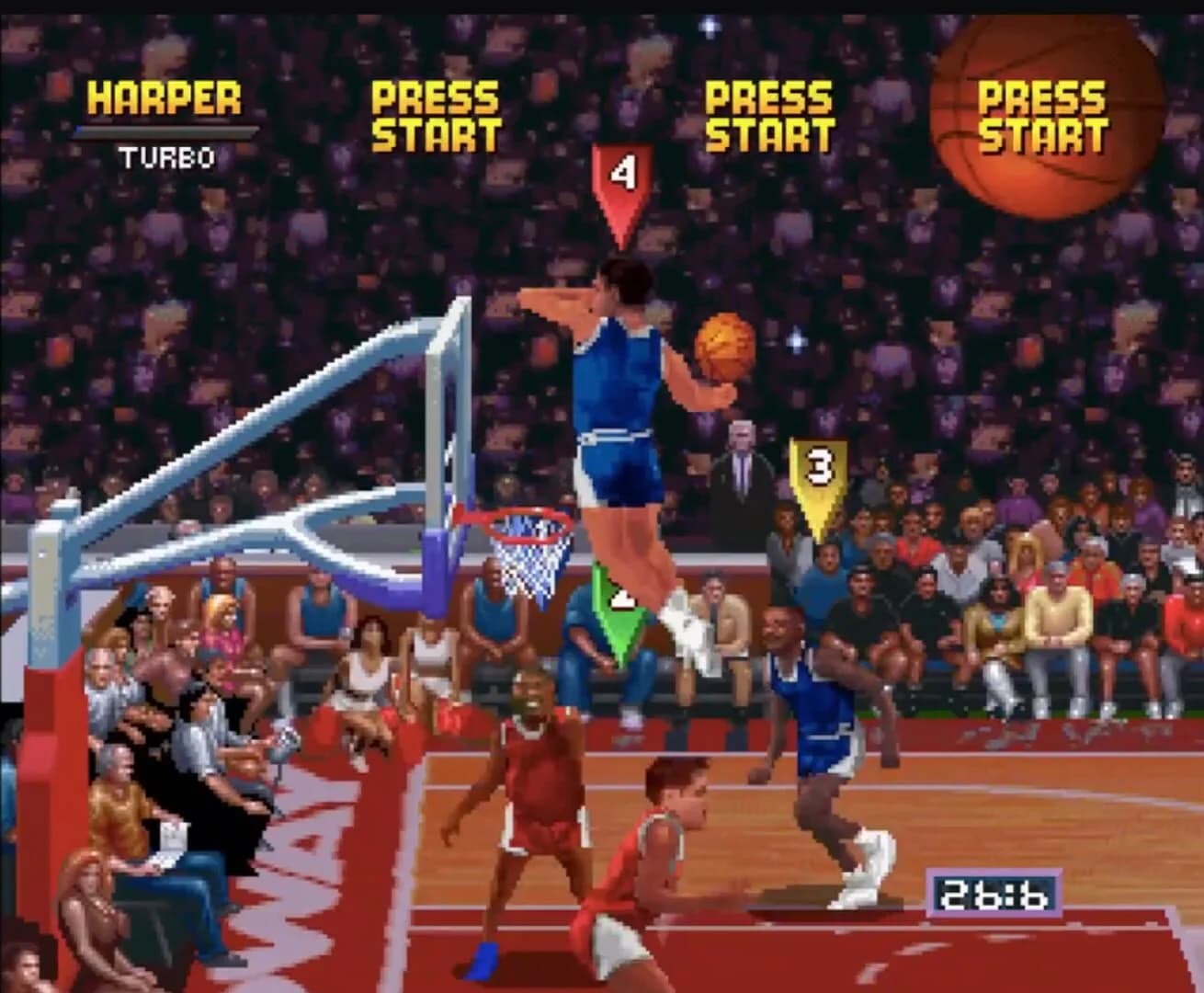 NBA Jam Tournament Edition screenshot 1
