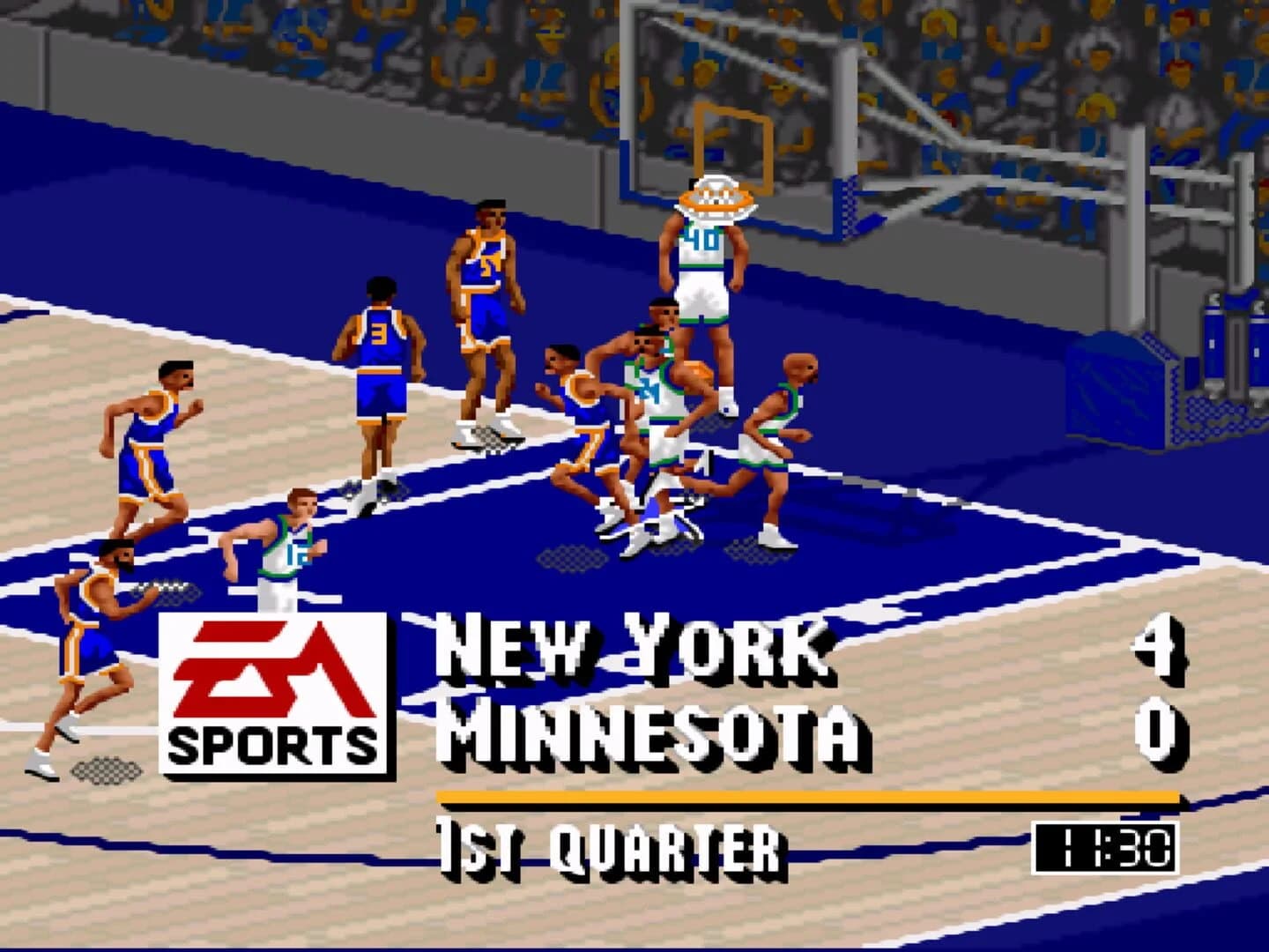 NBA Live 95 screenshot 1