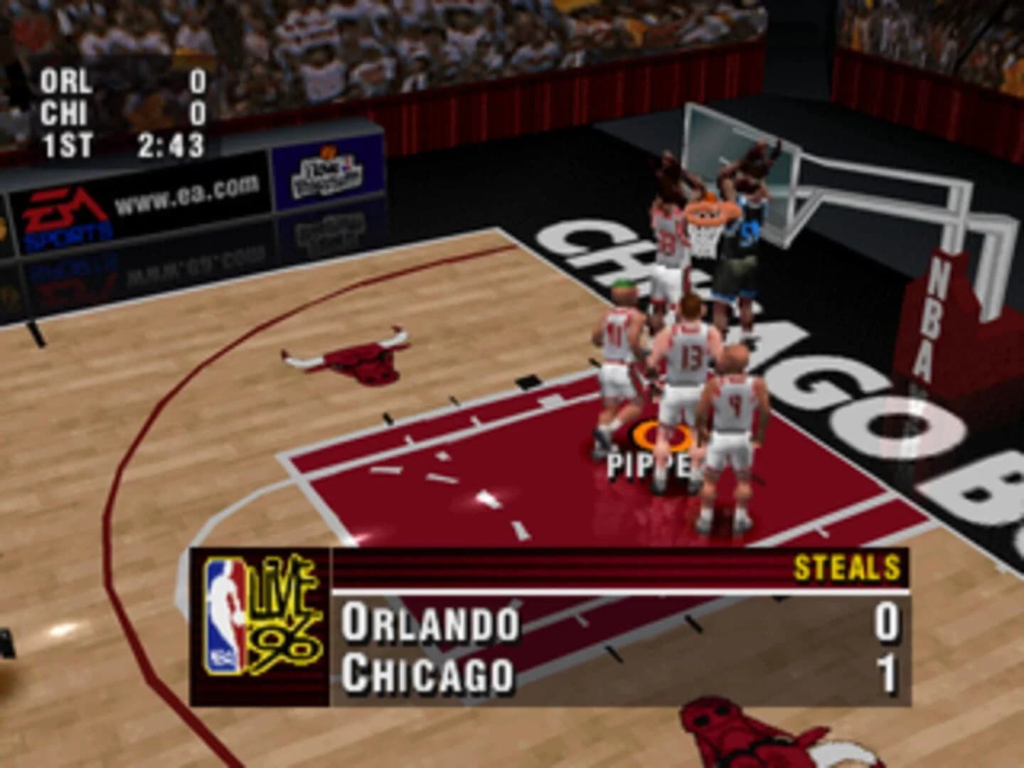NBA Live 96 screenshot 3