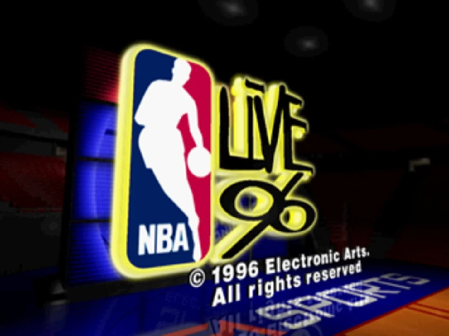 NBA Live 96 screenshot 1