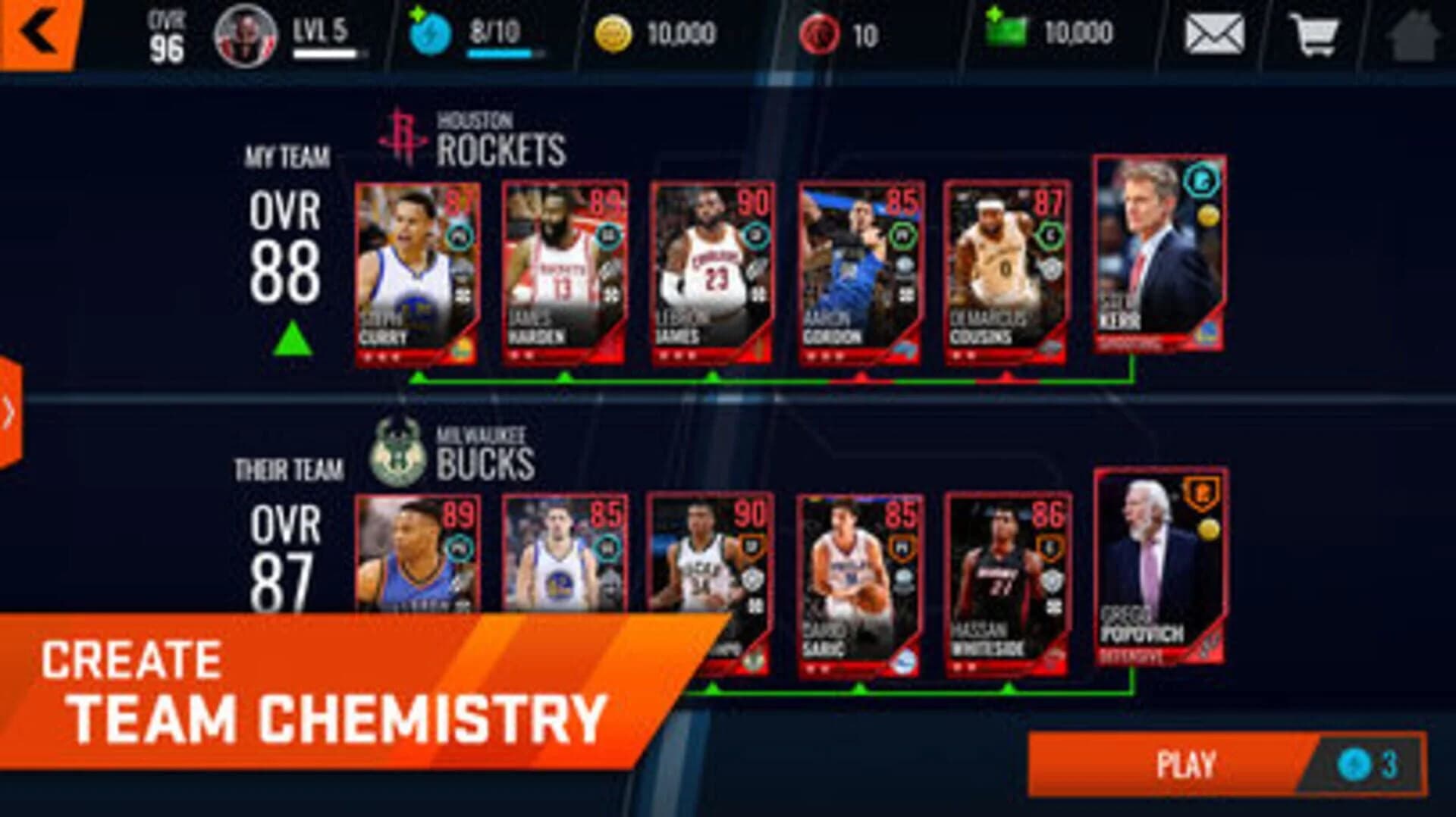 NBA Live Mobile Basketball screenshot 5