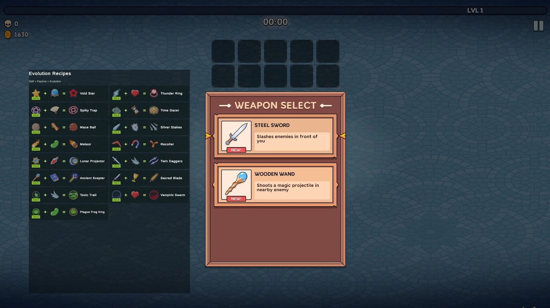 Necro Survivors screenshot 1