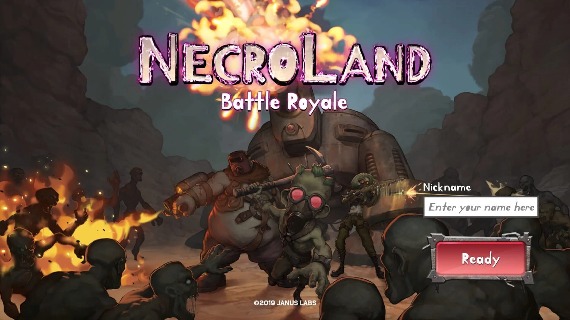 NecroLand: Undead Corps screenshot 1