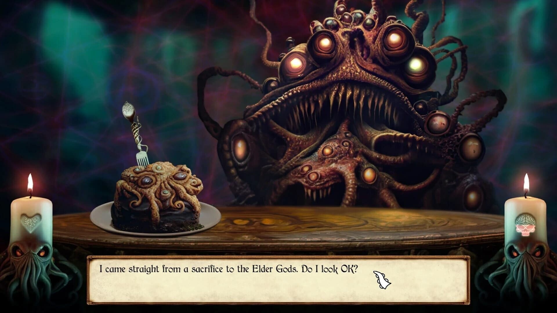 NecroNomNomNom: Eldritch Horror Dating screenshot 2