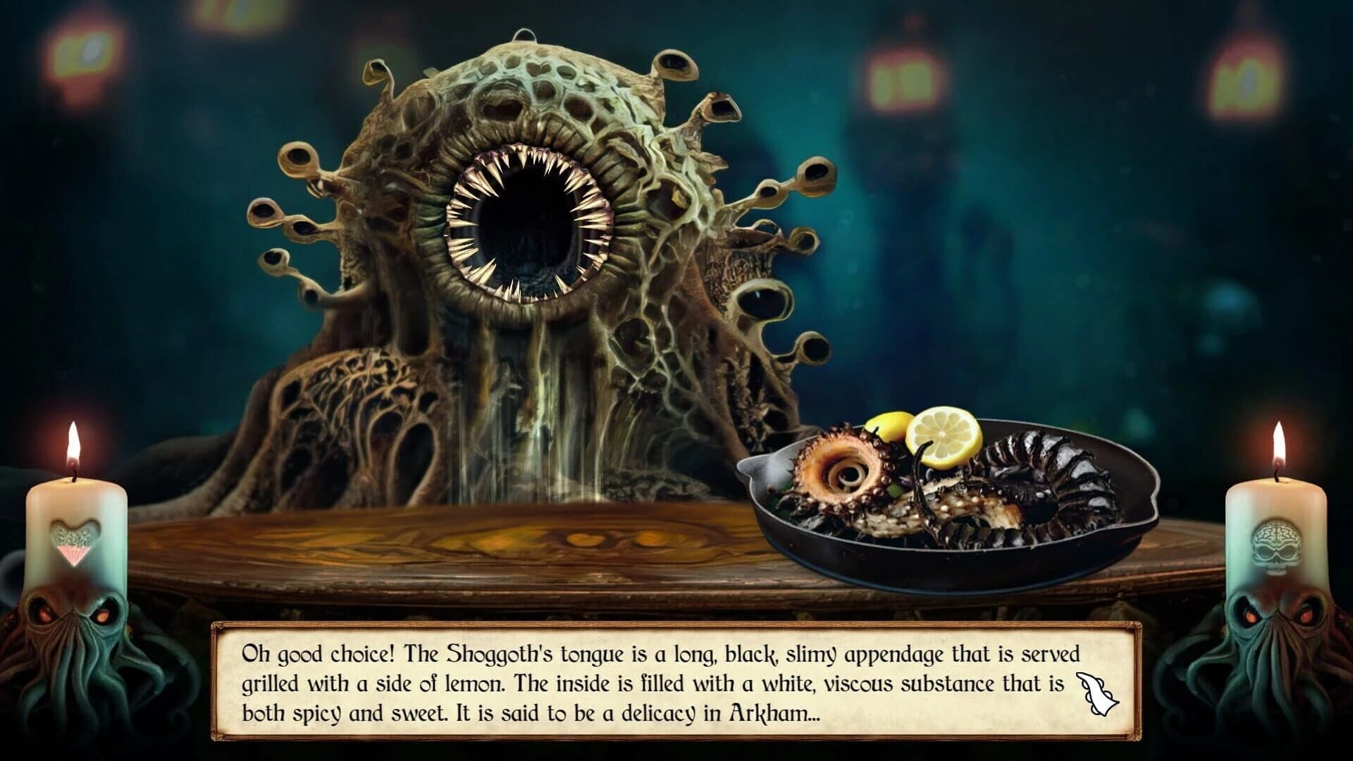 NecroNomNomNom: Eldritch Horror Dating screenshot 5