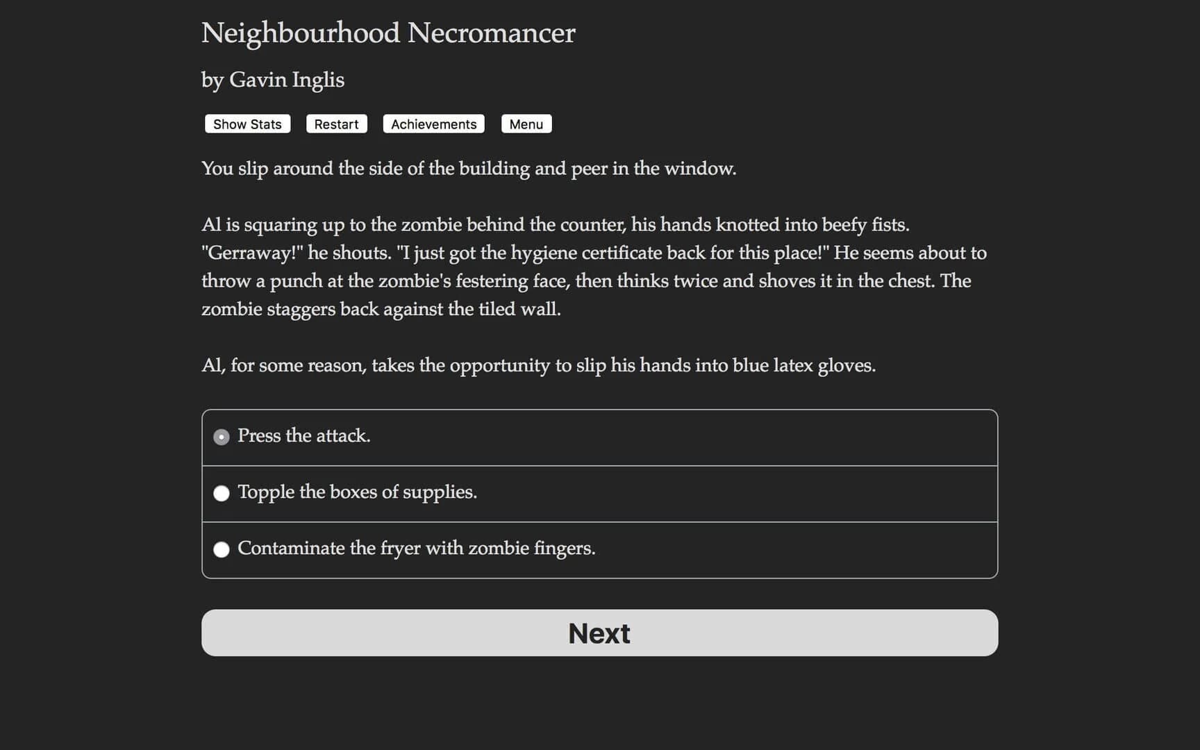 Neighbourhood Necromancer screenshot 3