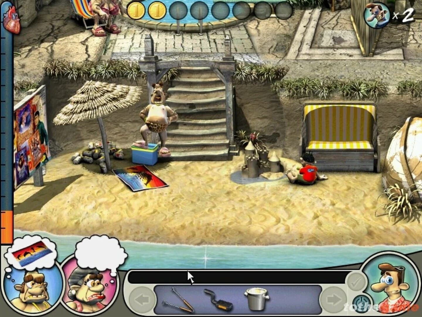 Neighbours from Hell 2: On Vacation screenshot 2