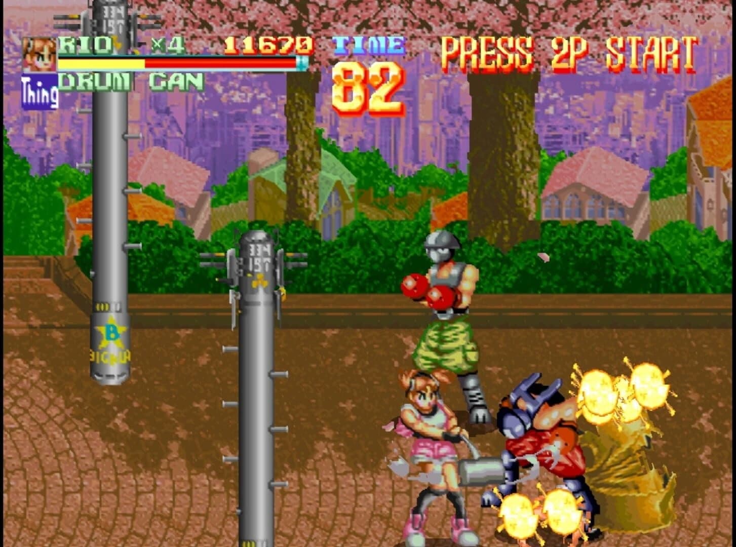 Nekketsu Oyako screenshot 1
