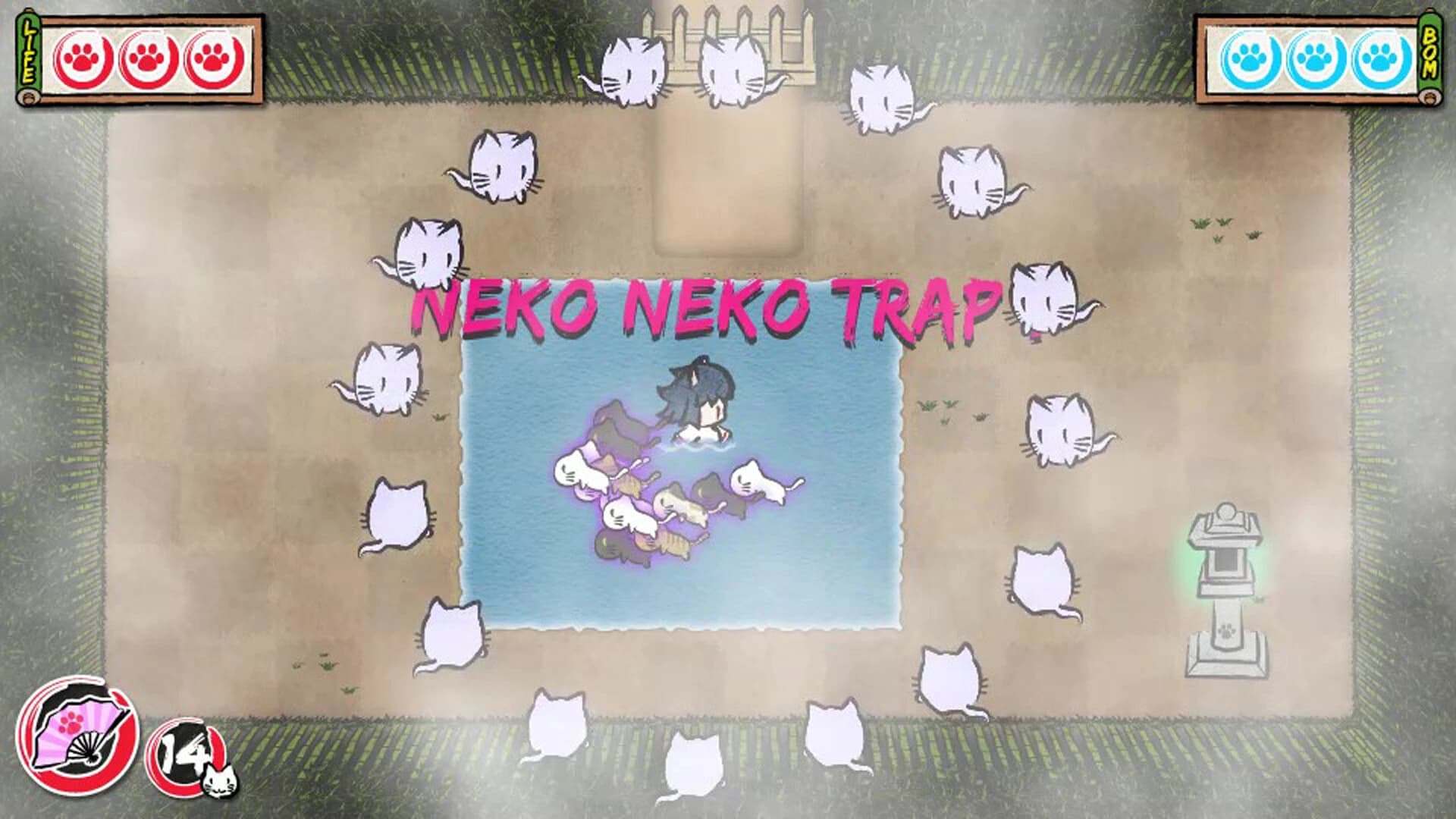 Neko Miko Kaibyo Shioki No Emaki screenshot 1