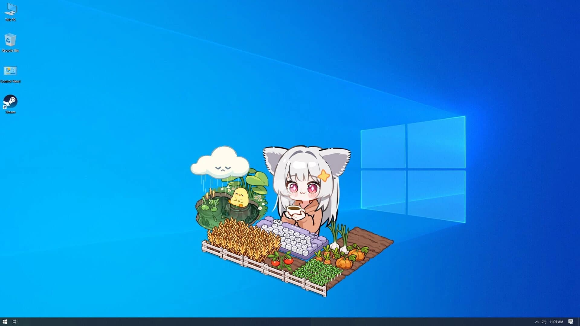 Nekotype Keyboard Cat Simulator screenshot 1