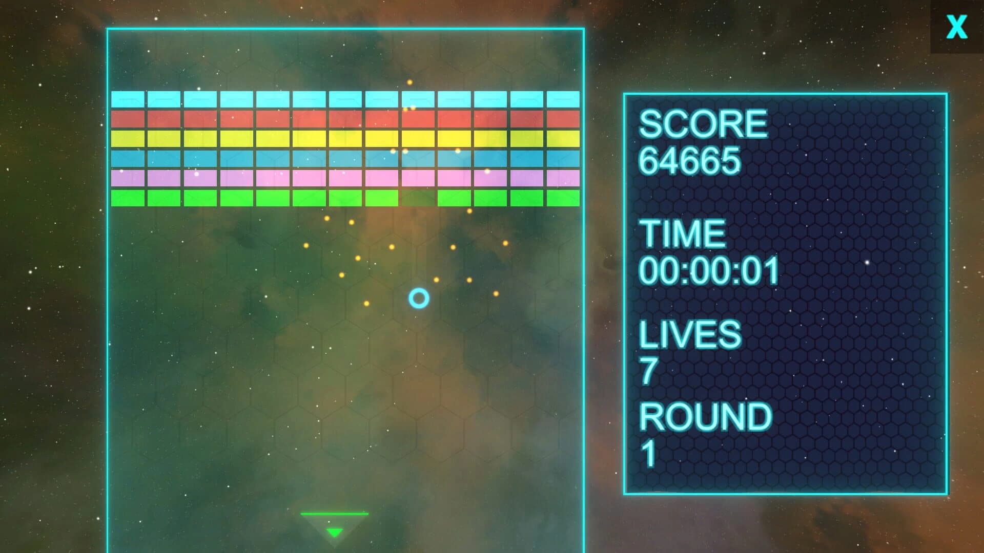 Neon Bricks screenshot 1