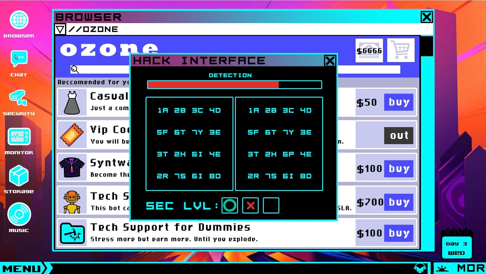 Neon City Hacker screenshot 7