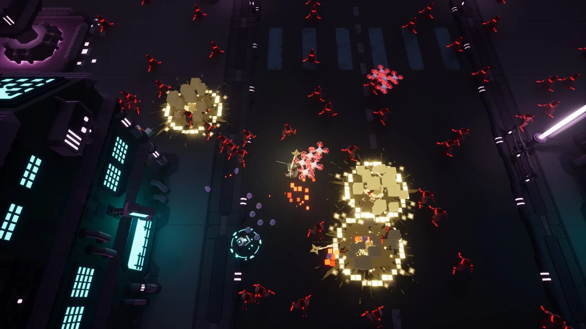 Neon City Survivor screenshot 2