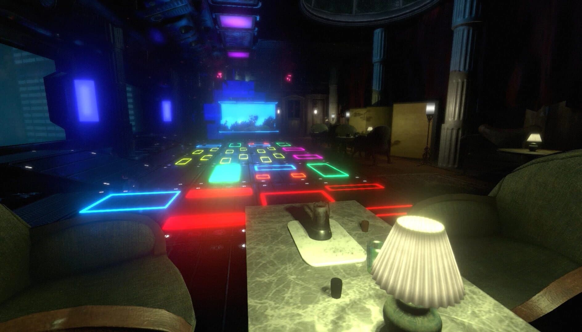 Neon Cyborg Cat Club screenshot 2