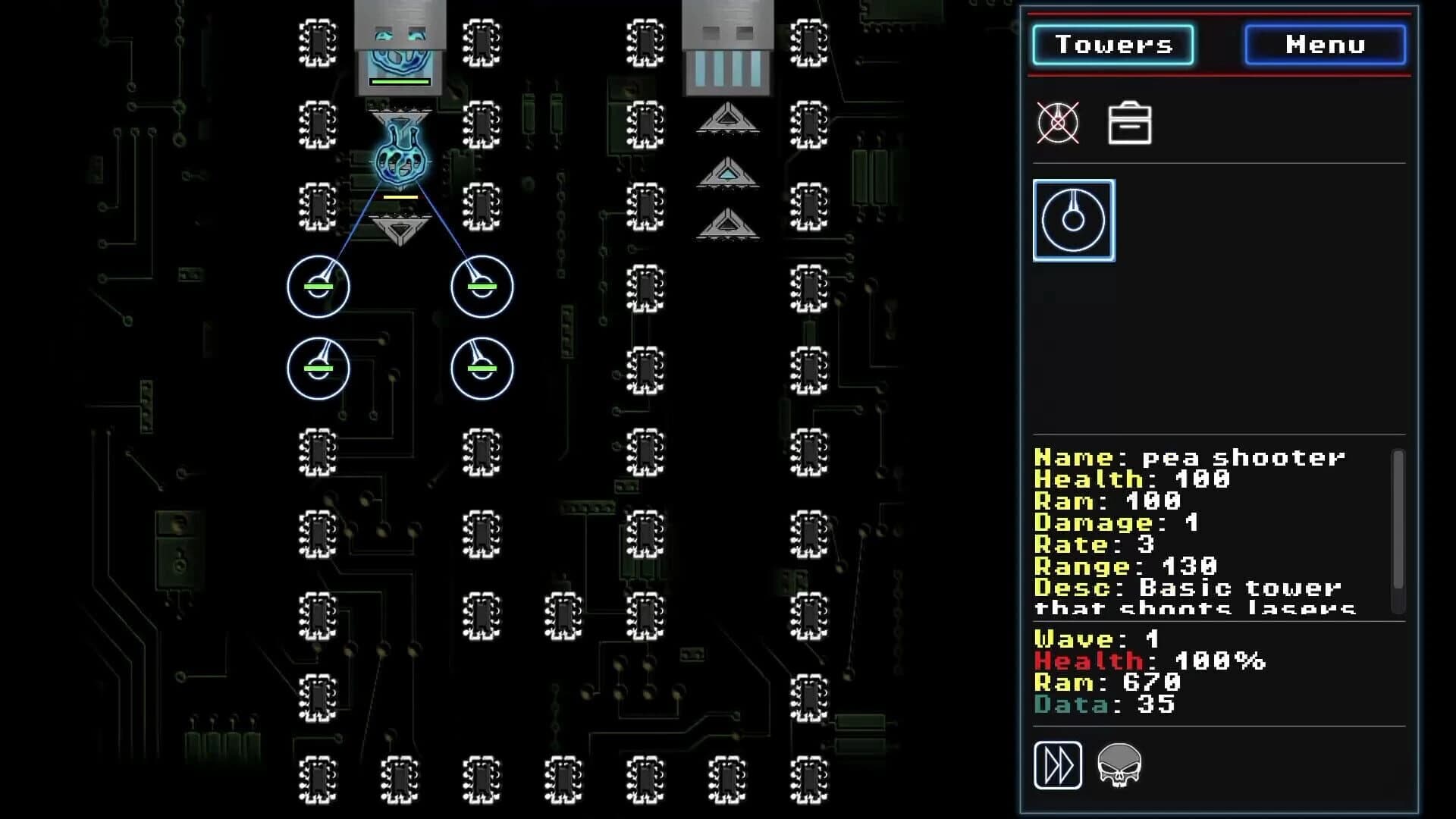 Neon D-Fence Remaster screenshot 1