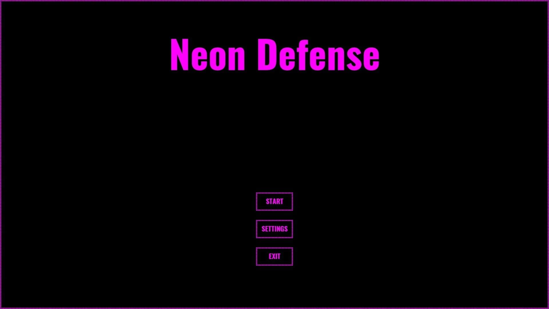 Neon Defense 1 : Pink Power screenshot 1