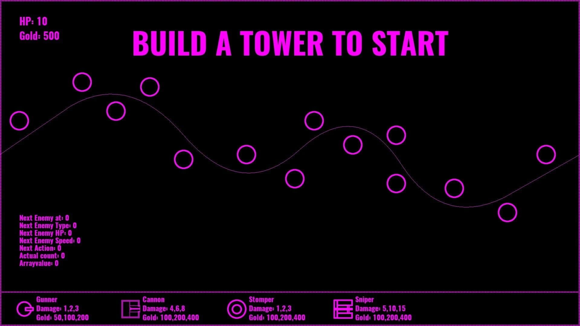 Neon Defense 1 : Pink Power screenshot 5