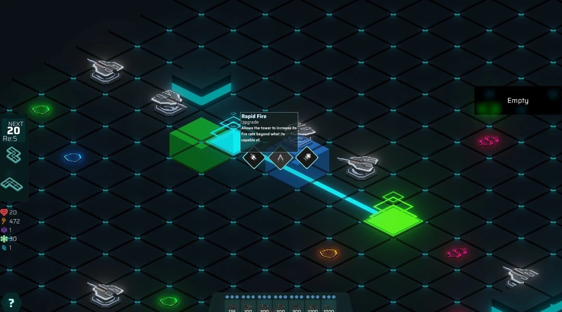 Neon Grid Defenders screenshot 1