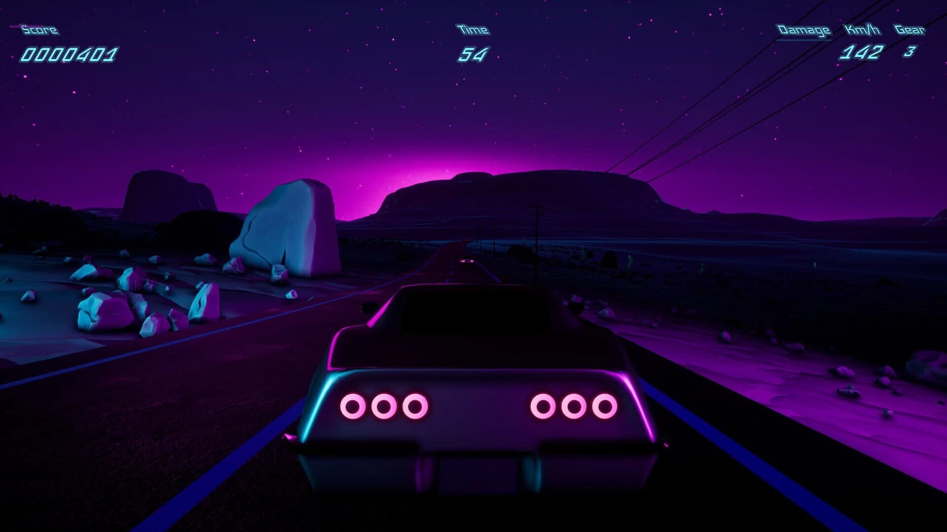 Neon Highways screenshot 1