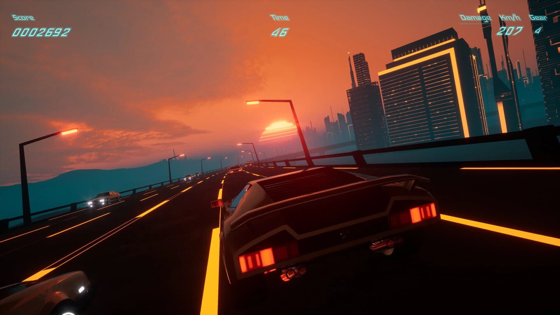 Neon Highways screenshot 3