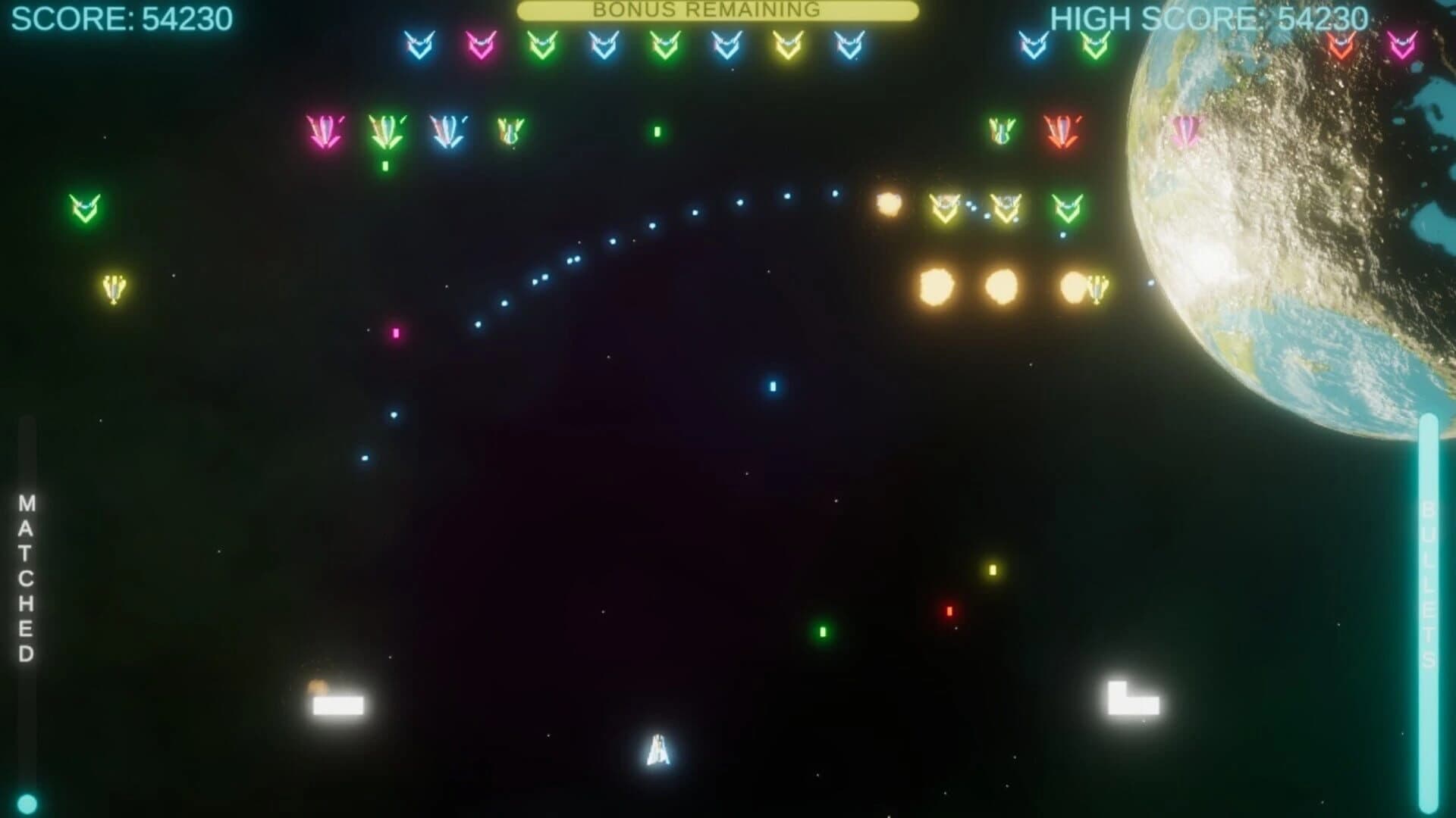 Neon Invaders screenshot 3