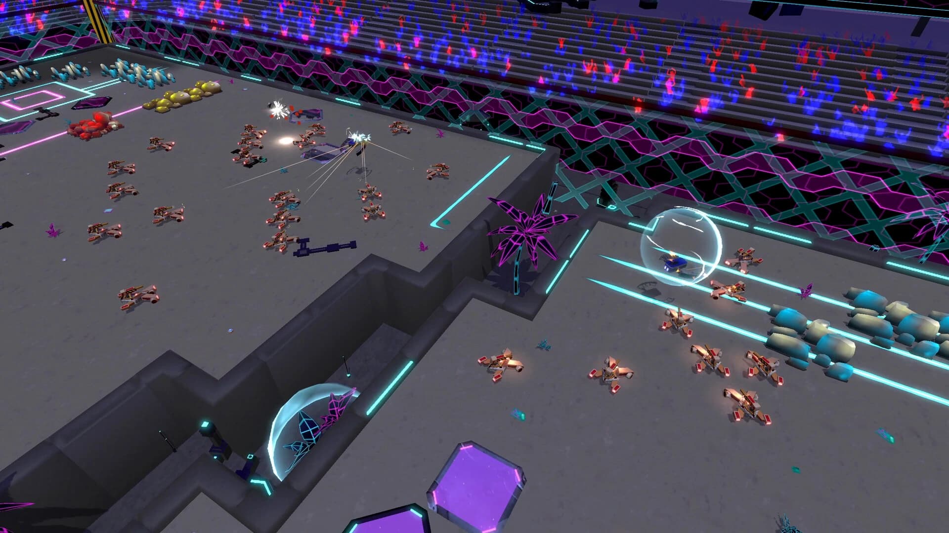 Neon Marble Rust screenshot 4