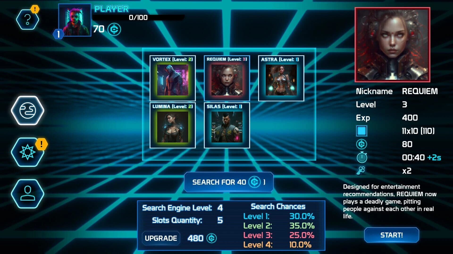 Neon Net screenshot 4